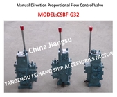 MODEL-CSBF-G32 MARINE MANUAL PROPORTIONAL FLOW DIRECTIONAL VALVES ARE SIMPLE TO OPERATE AND DURABLE