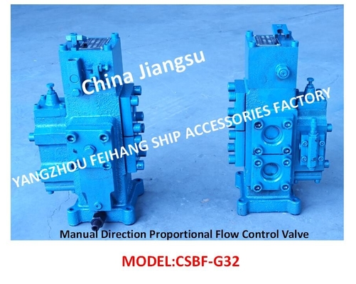 MODEL-CSBF-G32 MARINE MANUAL PROPORTIONAL FLOW DIRECTIONAL VALVES ARE SIMPLE TO OPERATE AND DURABLE