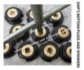 Stainless steel shoulderless bottom relief screw plug for oil tank AO30-30N CB/T254-97
