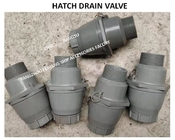 Marine hatch drain valve Sewage drain valve  Marine hatch valve Flow valve Cargo hatch cover water collection valve