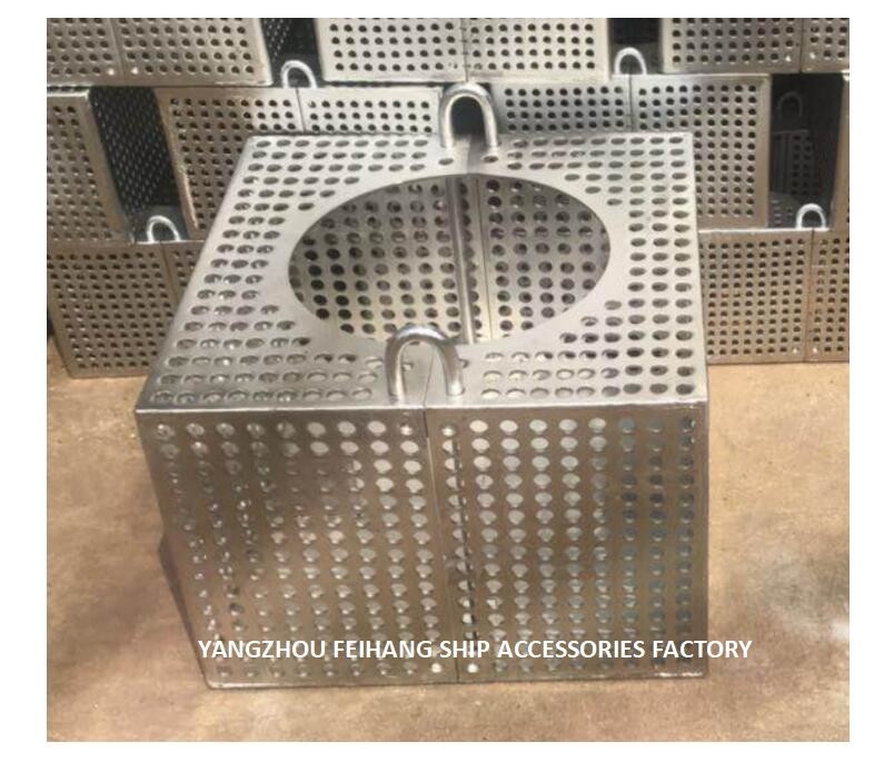 FILTER BOXES FOR BILGE LINE FH-125A  JIS F7206 Marine rose boxes Material - Carbon steel hot-dip galvanized