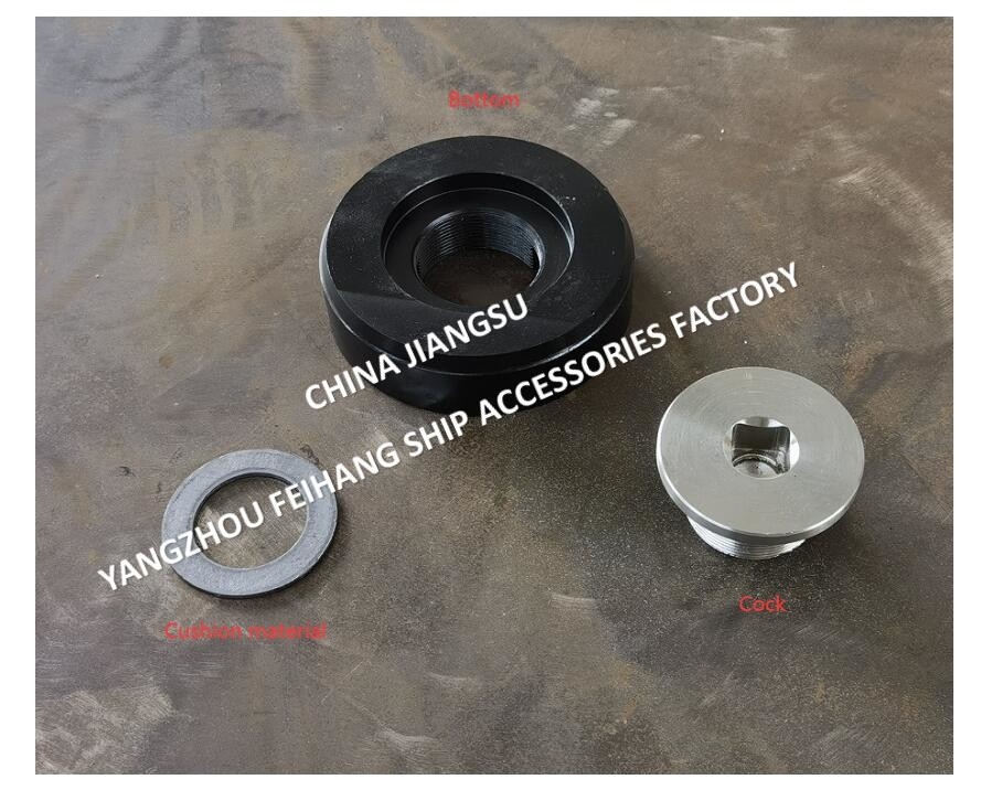 Ship'S Bottom Plugs for Water Tank Model AW52-45N CB/T254-1997 With Stainless Steel Cock Carbon Steel Bottom Plate