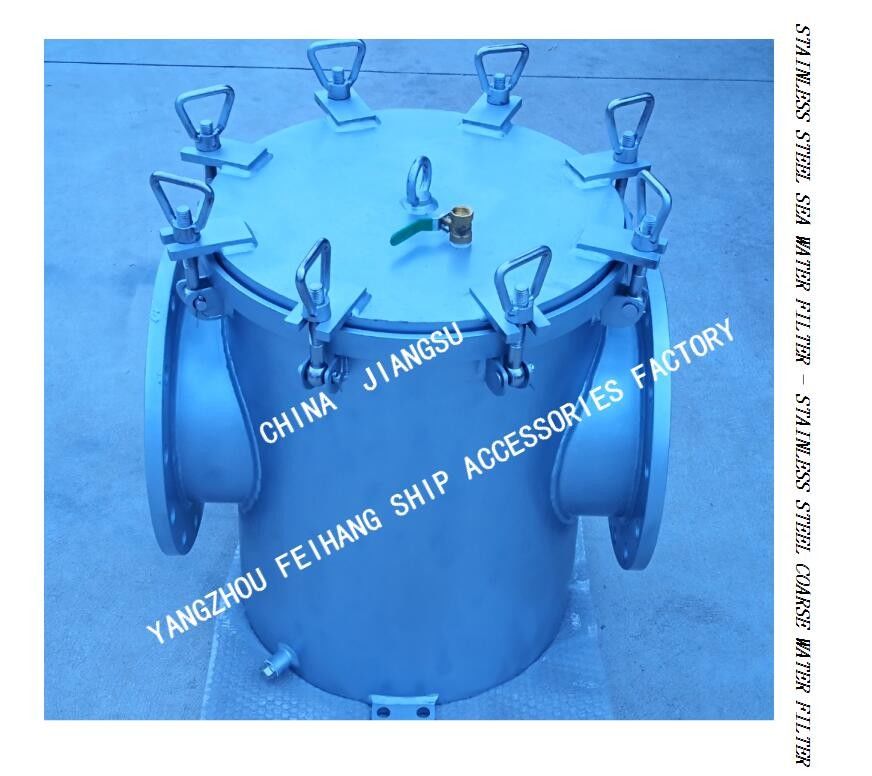 Stainless Steel Sea Water Filter For Auxiliary Sea Water Pump Imported Model: AS250S CB/T497-2012