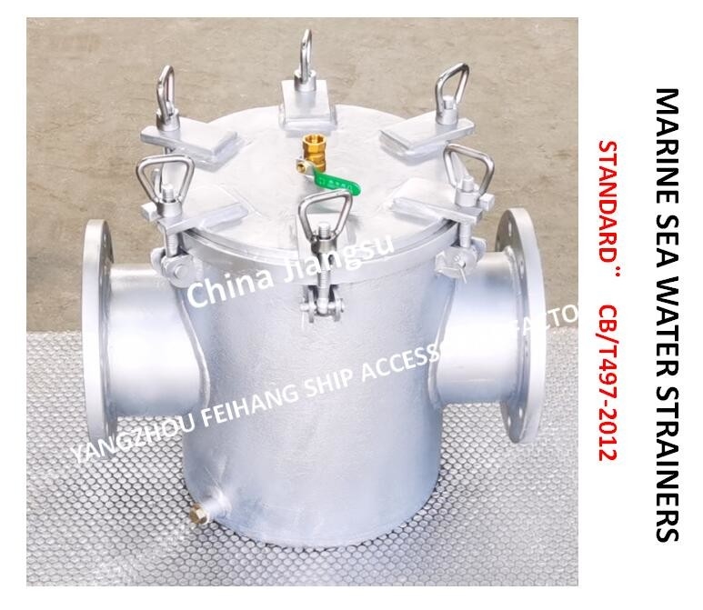 Suction Coarse Water Filter-Single Sea Water Filter AS150 CB/T497-2012