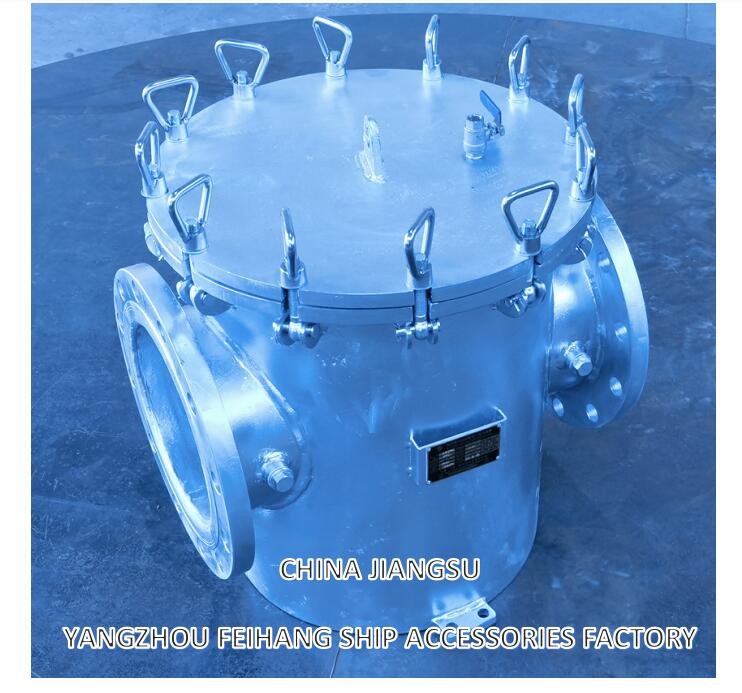 Main Engine Sea Water Strainer Model: AS250 CB/T497-1994 Main Engine ...