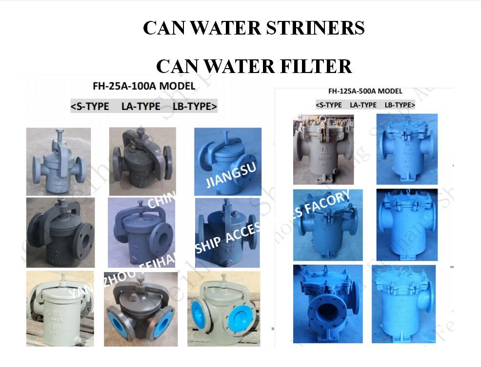 CAN WATER STRINERSCAN WATER FILTER SEA WATER STRINERSSEA WATER FILTER